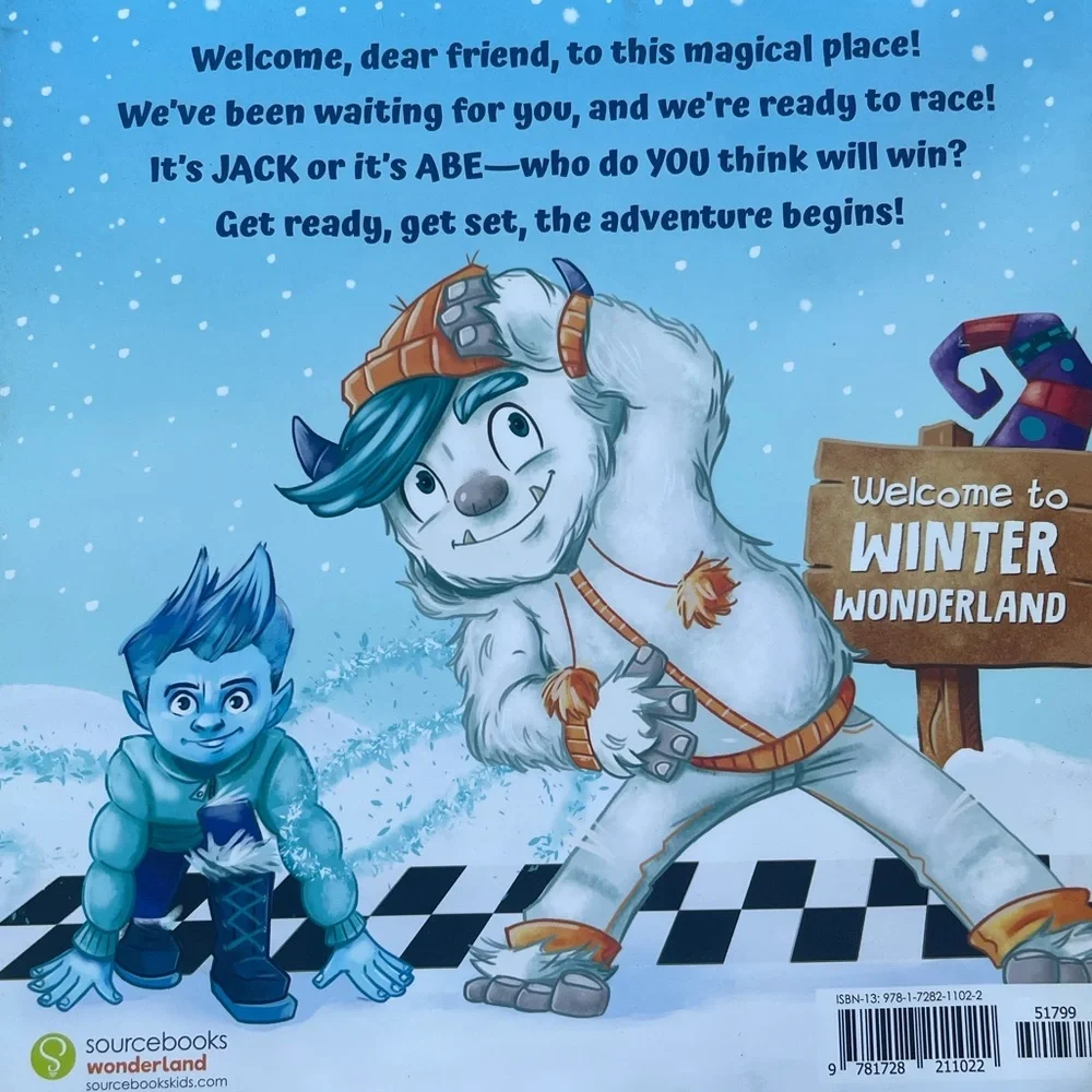Jack Frost vs. the Abominable Snowman Children's Reading Book